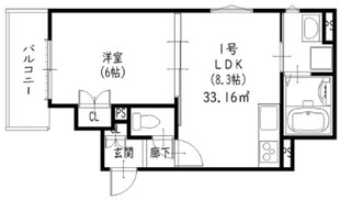 クリエオーレ箕輪の物件間取画像